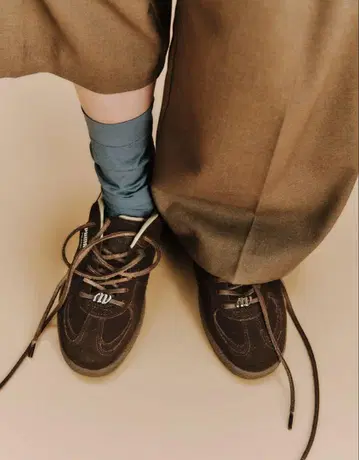 Ameri vintage puma 스니커즈 브라운 24.5cm