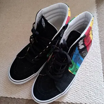 Vans Sk8-Hi 블랙/멀티 컬러