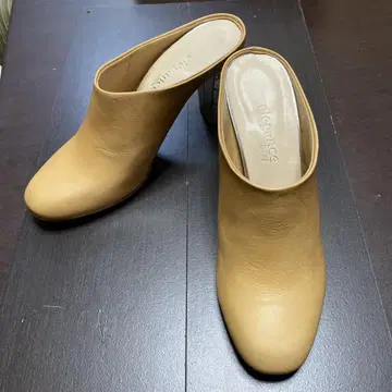 elegance 히미코 베이지 뮬