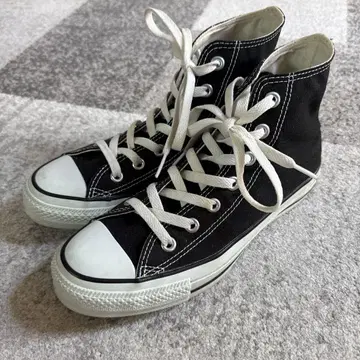컨버스 올스타 하이컷 블랙 24.5cm