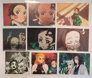 귀멸의 칼날 탄지로 네즈코 브로마이드 복권 무한열차 유곽편 렌고쿠 우즈이