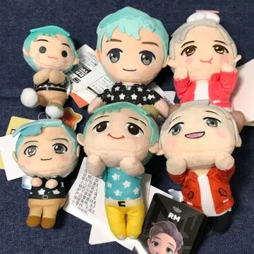 TinyTAN RM 봉제 인형 6개