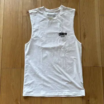 ENMER SPORTS 신상 화이트 탱크탑 S