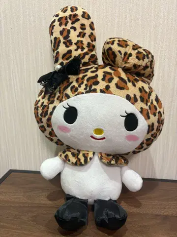 마이멜로디 레오파드 무늬 봉제 인형