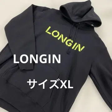 LONGIN 네이비 로고 후드티 맨투맨 네이비 XL #2349