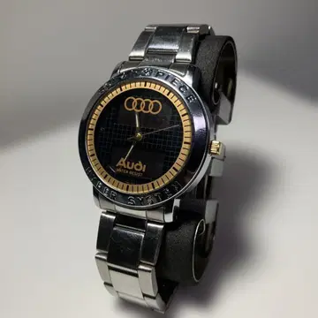 Audi 아날로그 손목시계 스테인리스