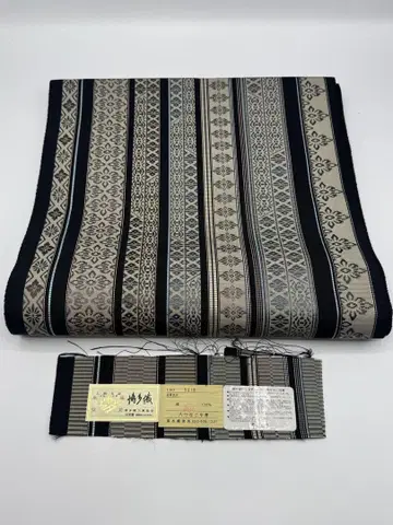 하카타 오리 나고야 오비 (약 24cm) 순수 실크
