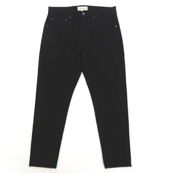 DUFFER 다퍼 오브 세인트 조지 앵클 기장 스트레치 팬츠 블랙 L