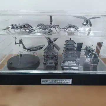 METALLIC NANO PUZZLE 곤충과 건물 모형