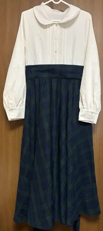 Favorite 영국 check 아가씨 드레스 서큘러 원피스