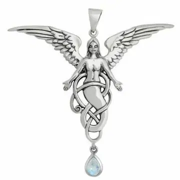 DD: Melusine Pendant Rainbow Moon Stone