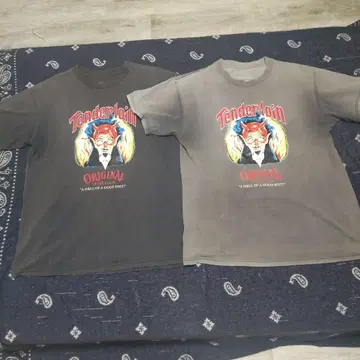텐더 로인 올드 TEE 티셔츠 2장 세트