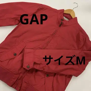 GAP 나일론 자켓 블루종 레드 M #2351