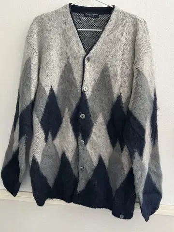 STANDARD CALIFORNIA 다이아몬드 니트 가디건