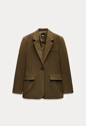 택 포함 미사용 새상품 ZARA 베이직 자켓 M 사이즈 ( 9-11호 )