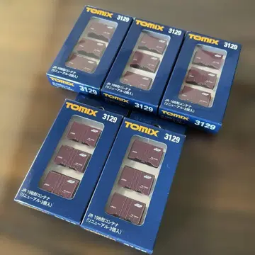 TOMIX 3129 JR 19B형 컨테이너 (리뉴얼 3개입) 5세트