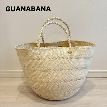 [ 새상품 ] GUANABANA 카고백 런던 리조트 백 바스켓백