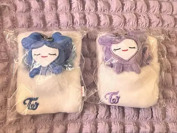 TWICE LOVELYS 이불 낚시릴 패스케이스 사나 쯔위 2개 세트