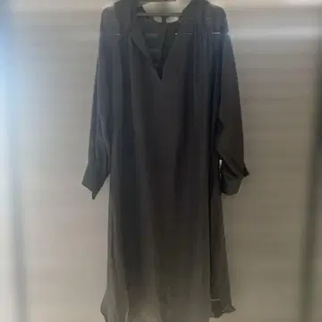 개럴개런트 긴팔 셔츠 원피스 블랙 사이즈 F