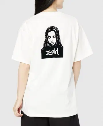 xgirl 화이트 T셔츠 M 사이즈