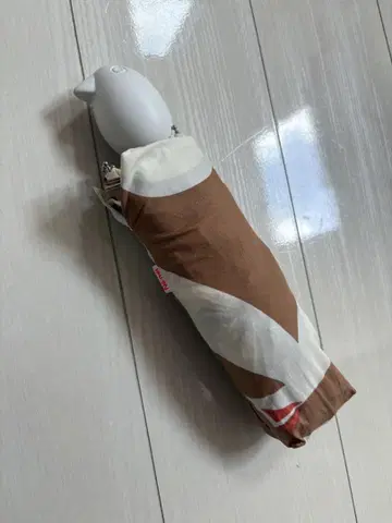 네넷 Ne-net 갈매기 무늬 접이식 양산 브라운