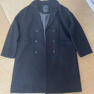 RAGEBLUE 블랙 롱 코트 M