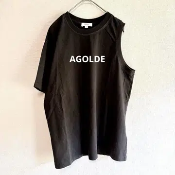 AGOLDE/DELLA ASYMMETRIC T셔츠/아지메 상의 3913