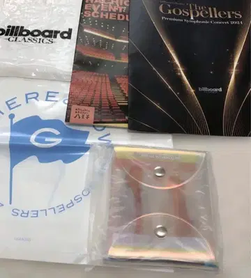 고스펠러스 HEAR&NOW 클리어 카드 세트 미개봉 빌보드 덤 포함