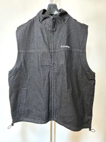 새상품 Subciety 데님 베스트 L 정가 9900엔