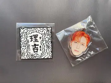 이케자키 얼굴 아크릴 키링/스티커 세트