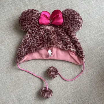 미니 마우스풍 퍼 캡 58cm
