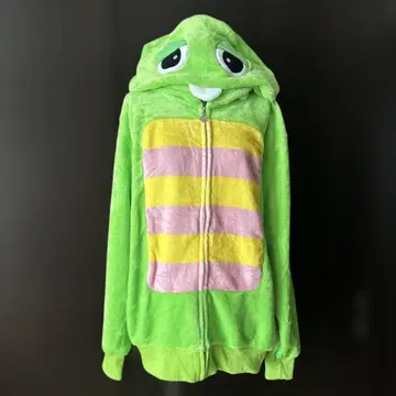 가챠핑 복슬복슬 변신 집업 후드티