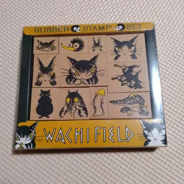 WACHI FIELD 러버 스탬프 세트