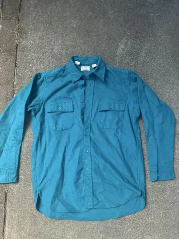 90s L.L.Bean 샤모아 아크로스 셔츠 made in USA