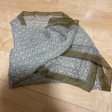 애니에스b 브라운 계열 스카프 약 70cm