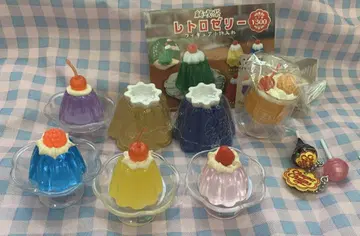 순수 다방 레트로 젤리 피규어 소품함 크림 소다 미니어처