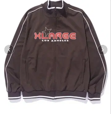 EMBROIDERED LOGO PIPING TRACK JACKET