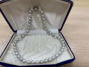 펄 목걸이 케이스 포함 약 45cm