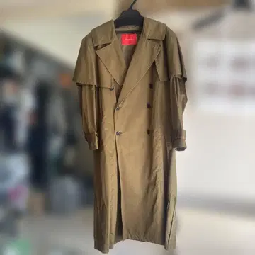 the mermaid 더블 브레스트 트렌치코트