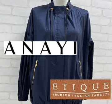 새상품급 ANAYI ETIQUE제 네이비 점퍼