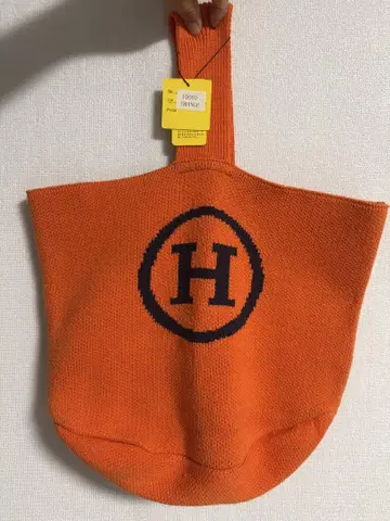 오렌지 토트백