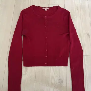 TOCCA 리브 가디건 XS 레드