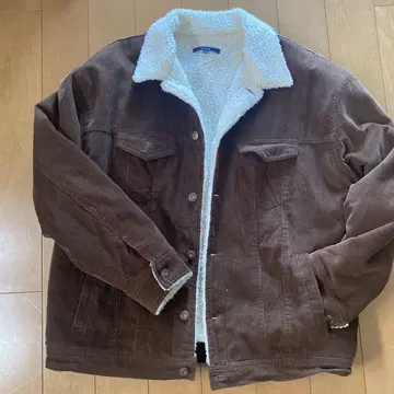 CPCM 브라운 플리스 자켓 L 사이즈