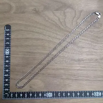 약 50cm 6면 컷 실버 925 키헤이 목걸이