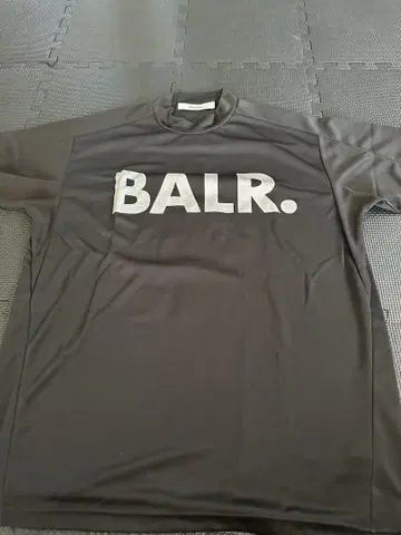 RUSSELUNO BALR. 한정판 셔츠 블랙 사이즈 5 러셀노 보라