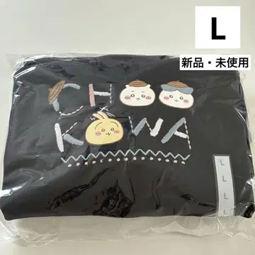 GU 지유 치이카와 맨투맨 풀오버 네이비 L 새상품