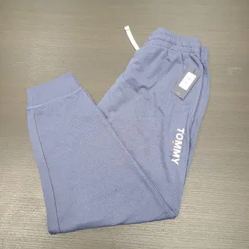 (미사용품) TOMMY 블루 조거 팬츠 L 사이즈 (빈티지 블루)