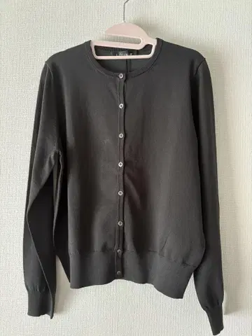 LOUNIE 루니 긴팔 가디건 블랙