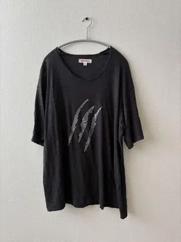 23SS MASU PRINT JACK T-SHIRT 블랙