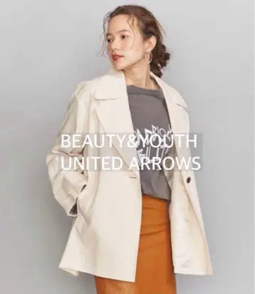 BEAUTY&YOUTH 레이온 나일론 미들 기장 코트